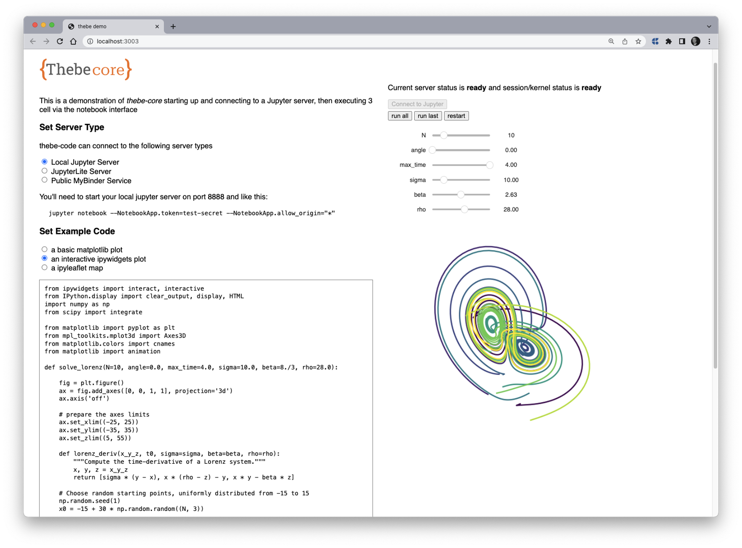 Thebe Add Jupyter Based Interactive Computing To Modern Websites